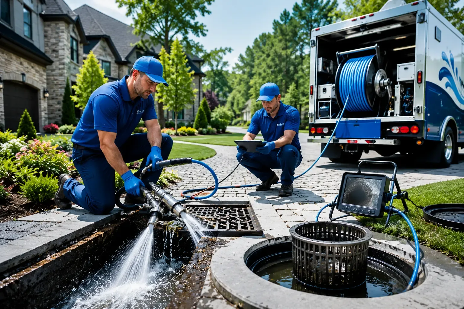 Local outdoor drain cleaning professionals in Pickerel, WI